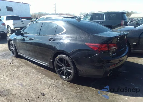 2019 Acura Tlx Technology from USA, damaged, VIN 19UUB3F61KA001729